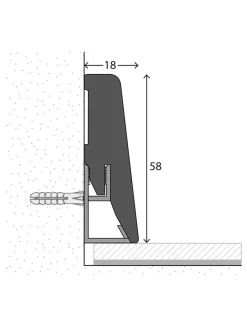 Sockelleiste 6cm|Kibek Outlet